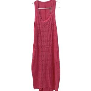 Beach cover up, maxi dress